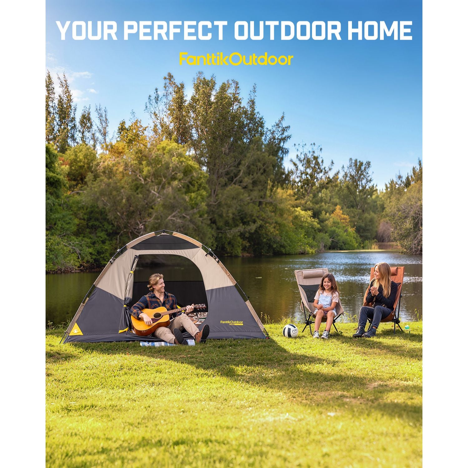 FanttikOutdoor Zeta C4 Camping Tent