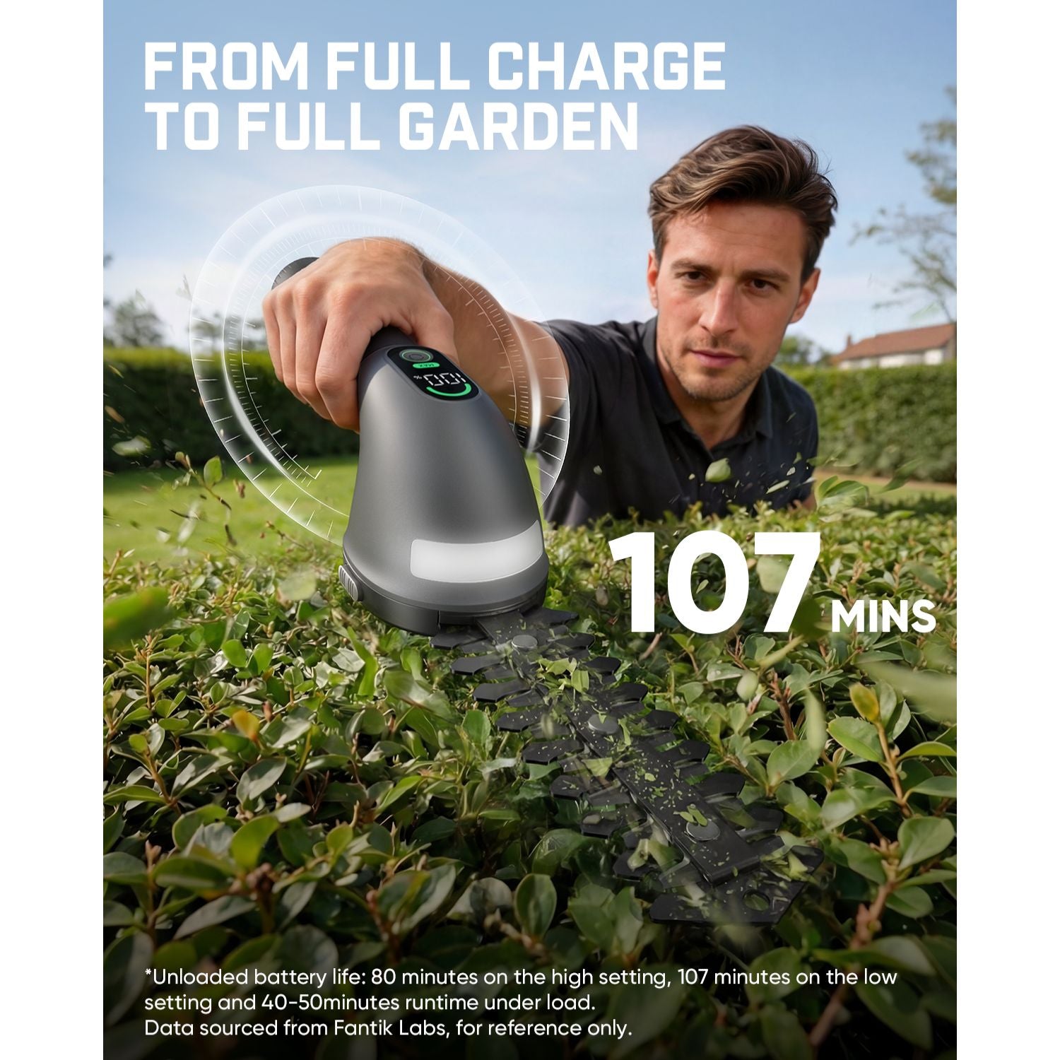 Fanttik Z10 Pro Cordless Hedge Trimmer