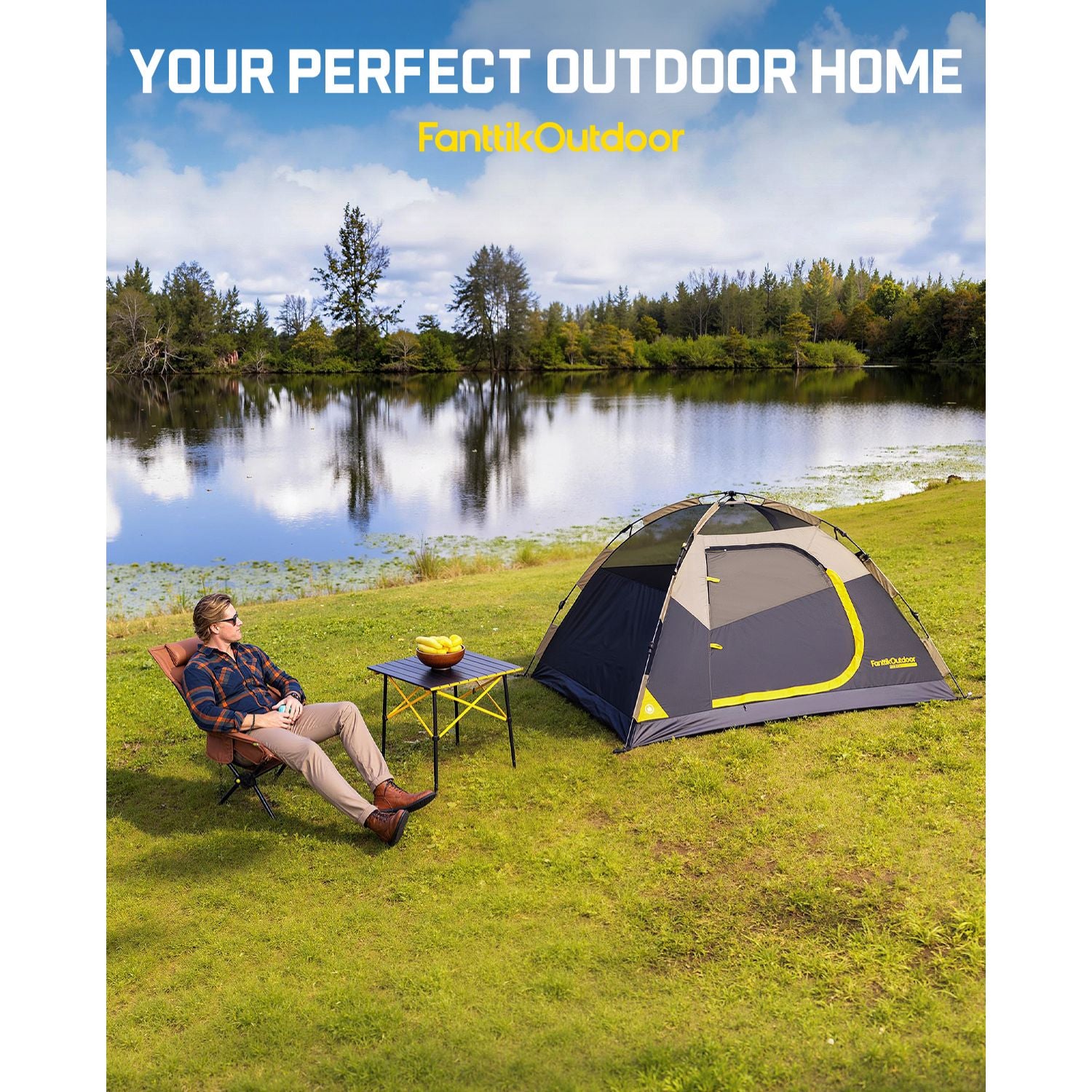 FanttikOutdoor Zeta C2 Camping Tent