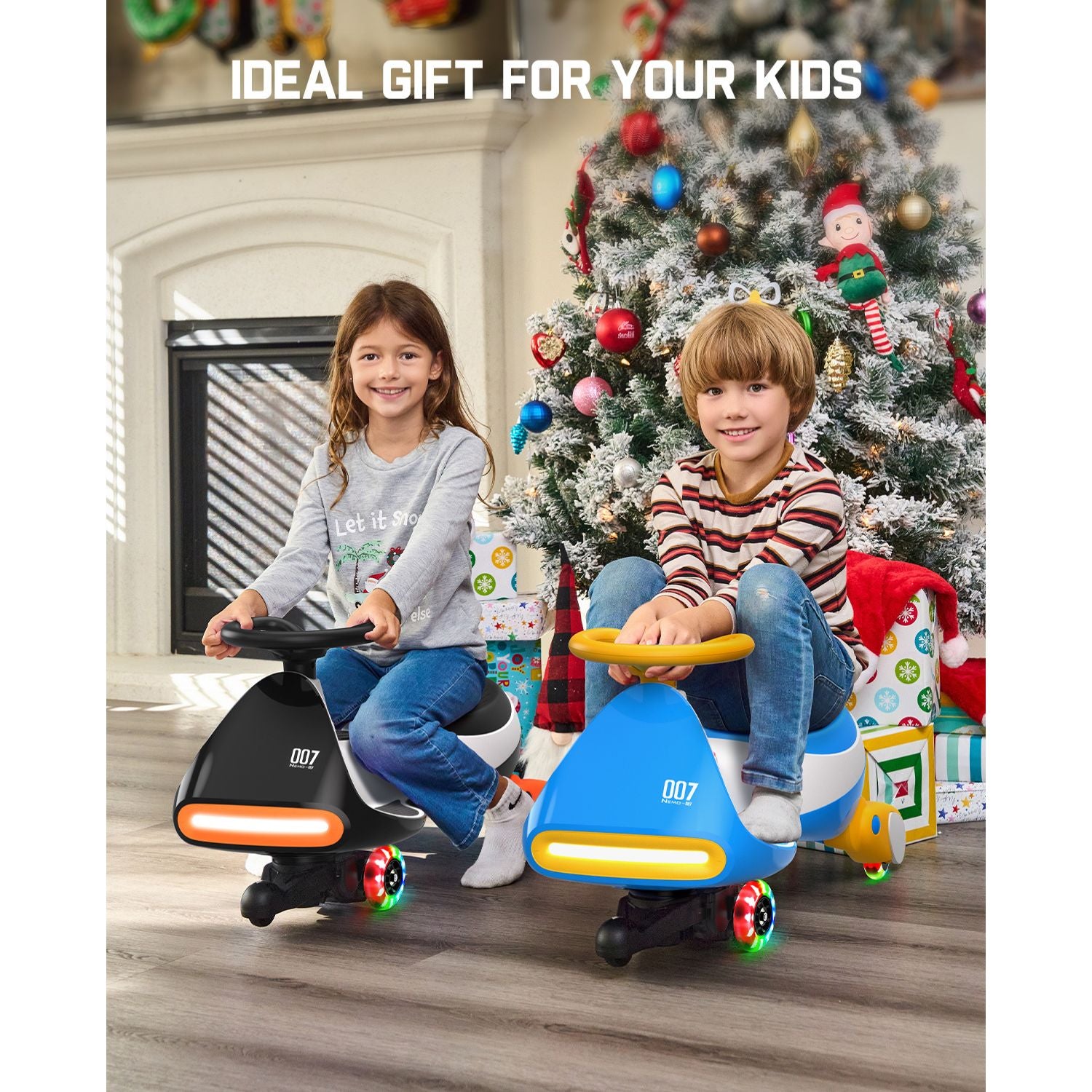 FanttikRide N7 Pro Electric Wiggle Car with Pedal