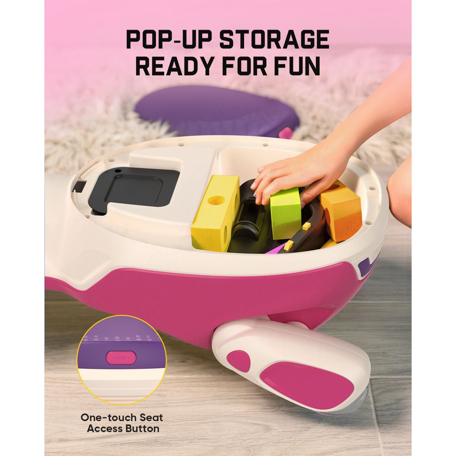 FanttikRide N10 Pro 12V Electric Wiggle Car with Pedal