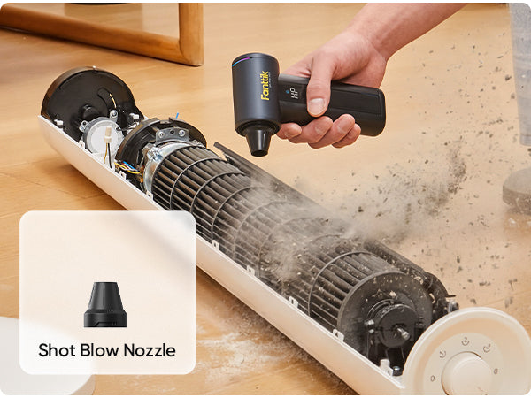 Fanttik Gust B11 Pro Max Electric Air Duster, 150000RPM Brushless Motor, Compressed Air Duster, 100 Gears Adjustable, One-tap Booster, 28.08Wh Rechargeable Battery, Electric Duster for PC, Car, House