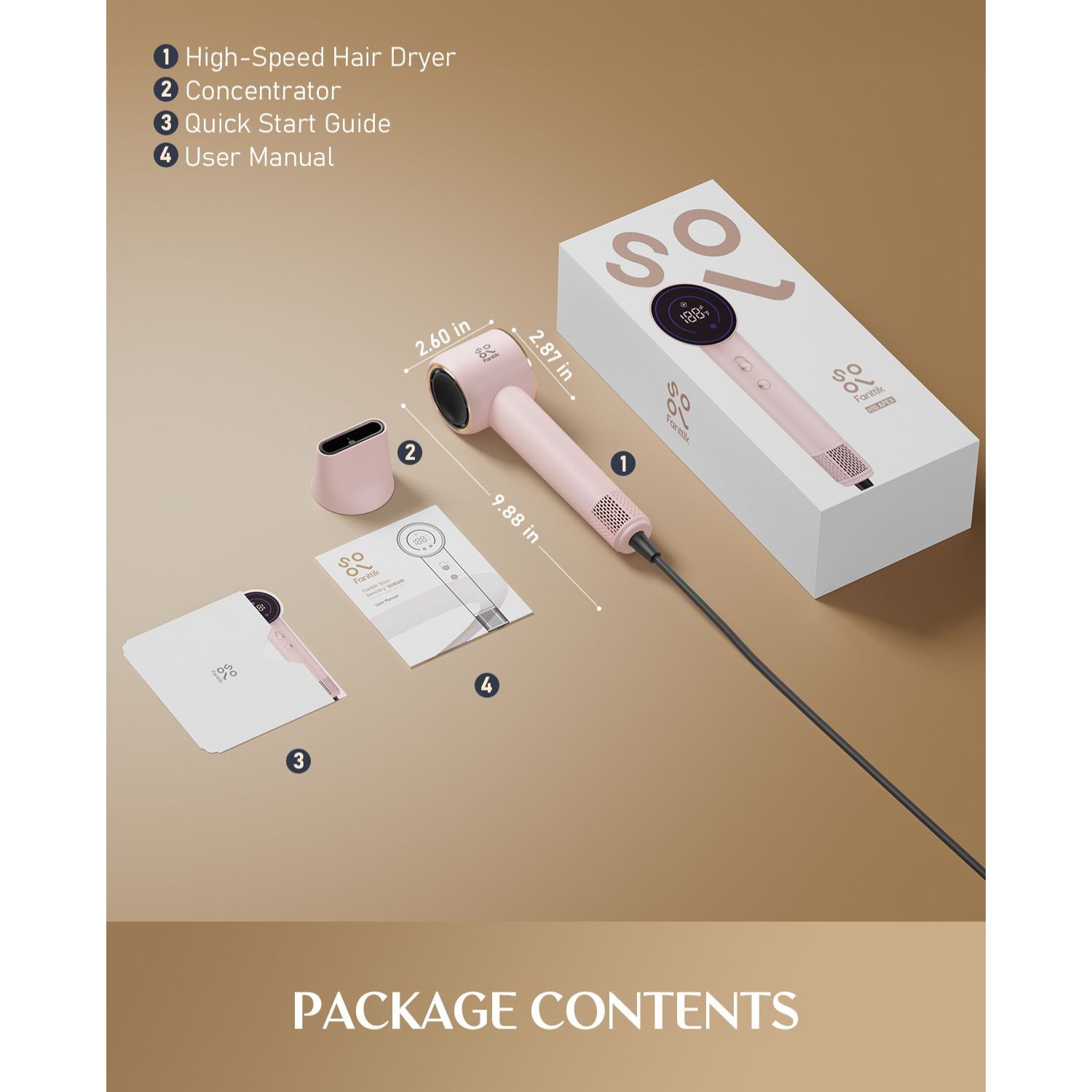 FanttikSolo Aura H10 APEX Hair Dryer