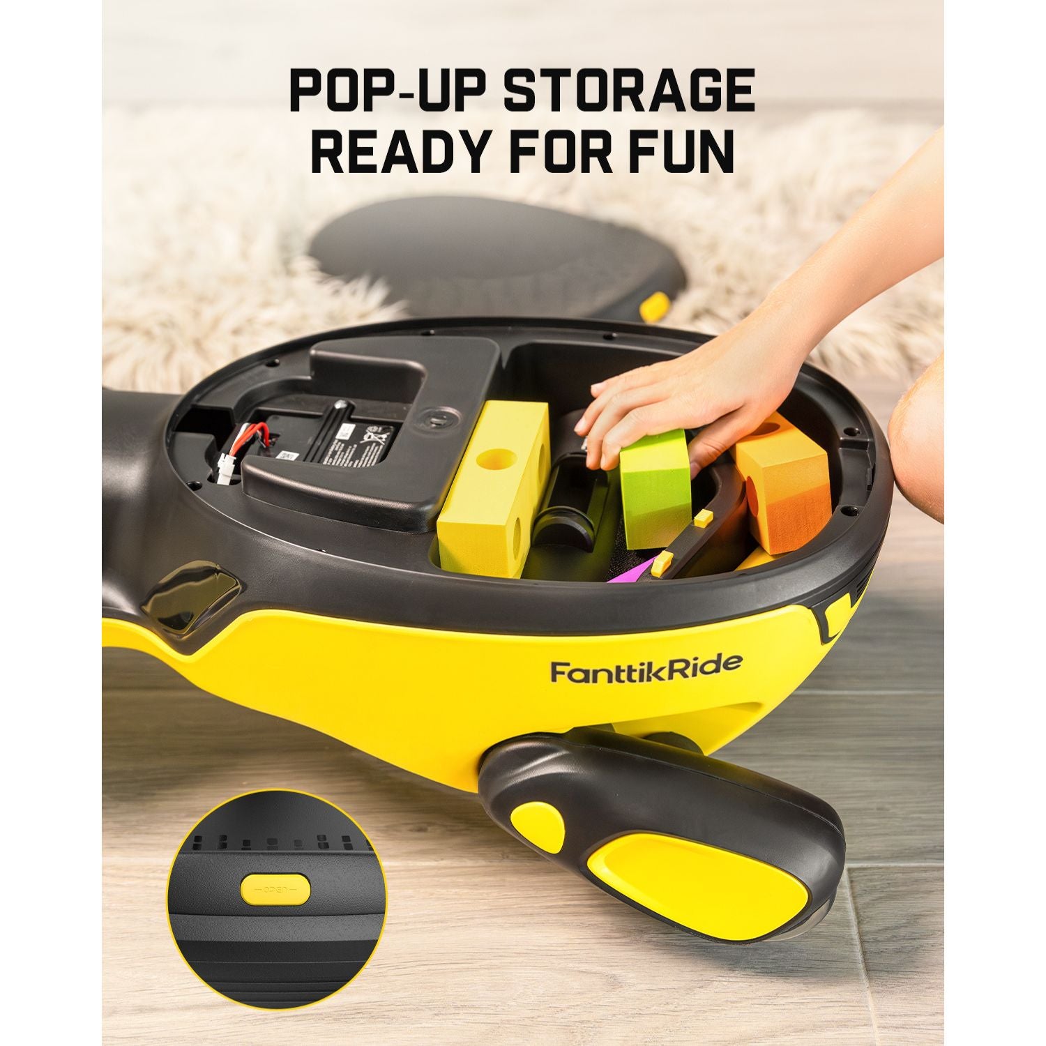 FanttikRide N10 Classic Electric Wiggle Car with Pedal