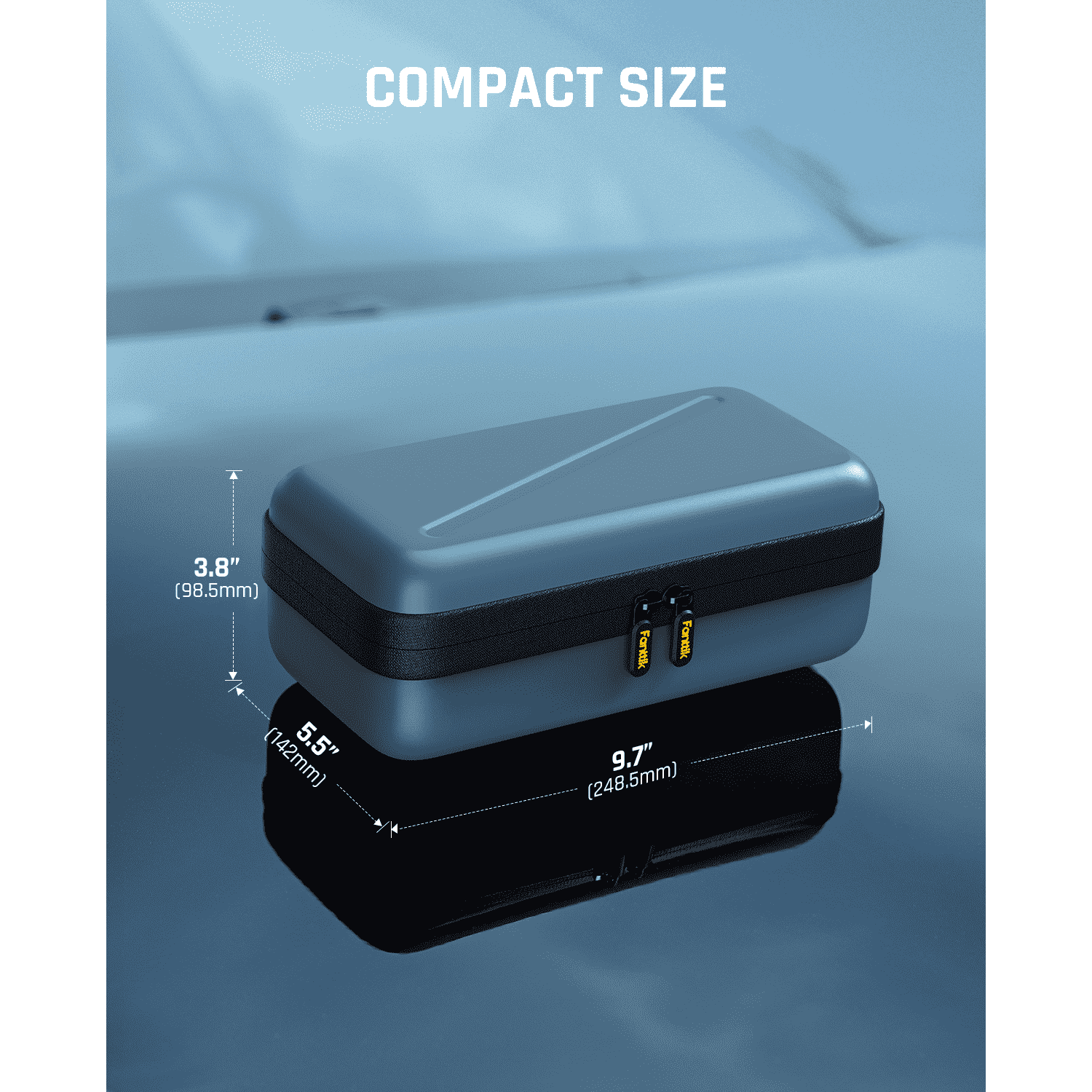 Portable EVA Protection Case for Fanttik X8 APEX Tire Inflator