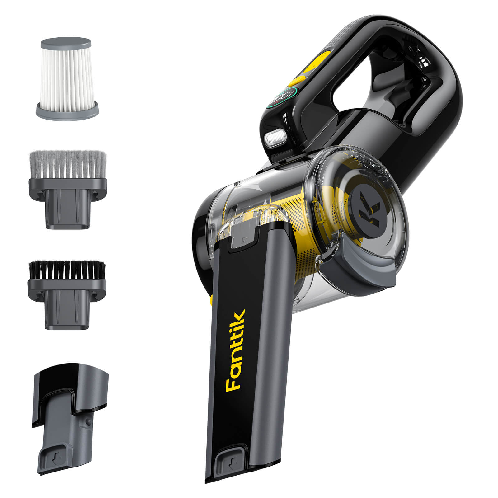 Fanttik DynamicClean™ V10 Apex Pivoting Car Vacuum