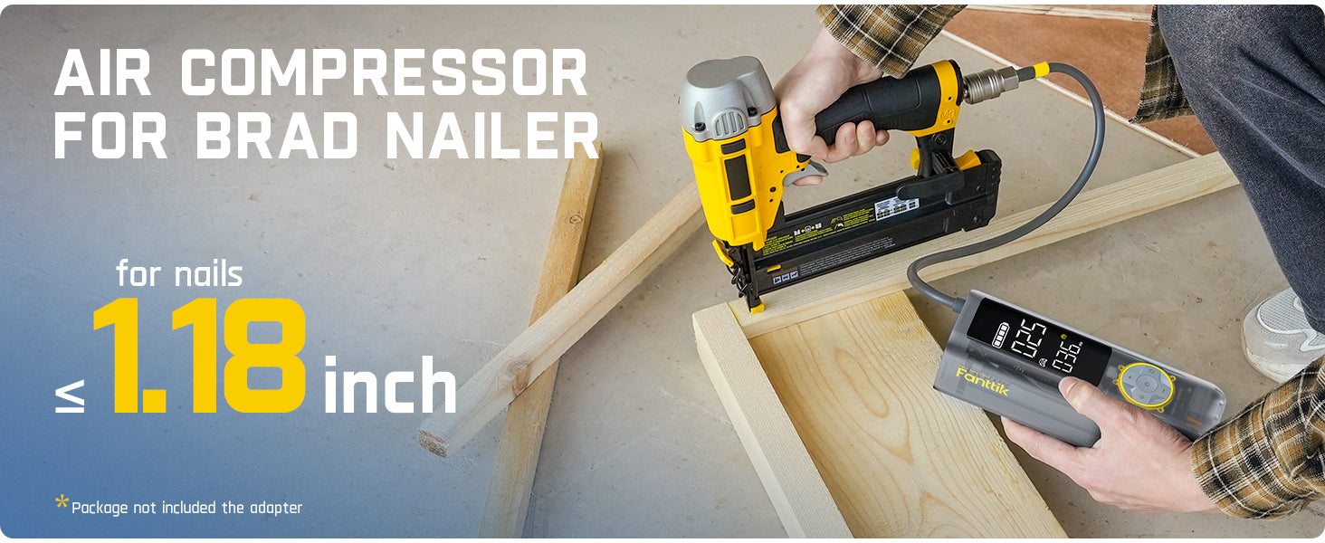 Fanttik X8 APEX Tire Inflator Portable Air Compressor, 1 Min Fast Inflation, 150PSI Cordless Tire Inflator with LED Dual Screen, Suitable for Car, Bike, Motorcycle, Up to 26.3″ Tires