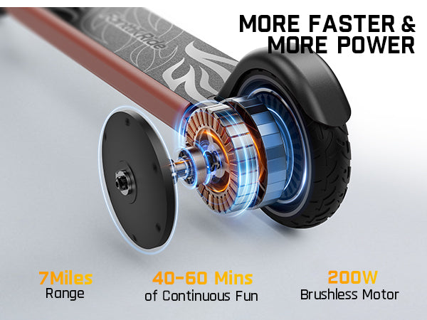 FanttikRide T9 Electric Scooter for Teenage Kids, 7/10/12 MPH, Visible Battery Level, Height Adjustable and Foldable, Electric Scooter for Kids 13+, The Best Gift for Kids