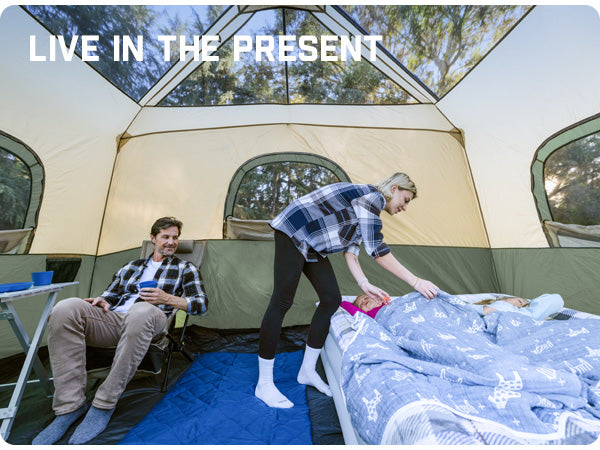 FanttikOutdoor Zeta C8 Pro Camping Tent 8 Person Instant Cabin Tent Setup in 60 Seconds with Rainfly & Windproof Portable Tent with Carry Bag for Family Camping & Hiking