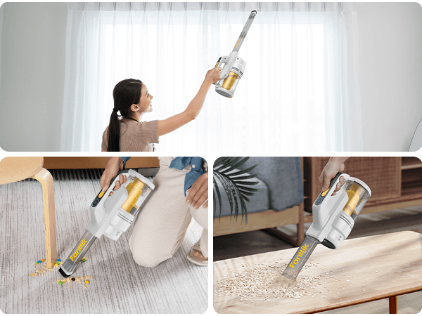 Fanttik RobustClean™ V9 Handheld Vacuum Cleaner, Portable Cordless Vacuum for Home Car Cleaning