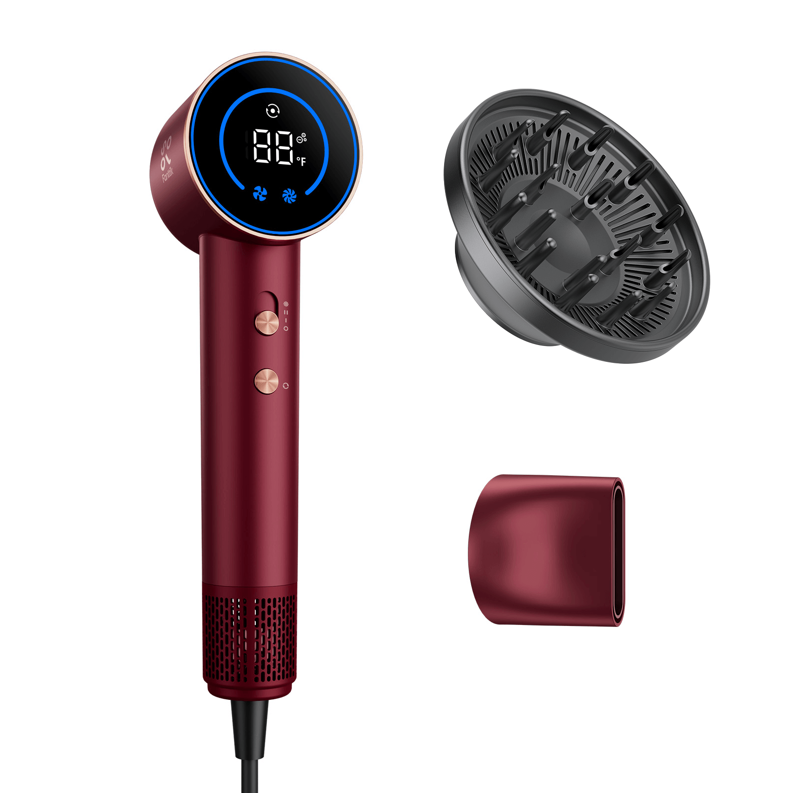 FanttikSolo Aura H10 APEX Hair Dryer and Hair Dryer Diffuser