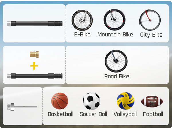 Fanttik X8 Ace Bike Pump 150PSI Fast Portable Tire Inflator, Coreless Rechargeable Electric Bicycle Air Pump