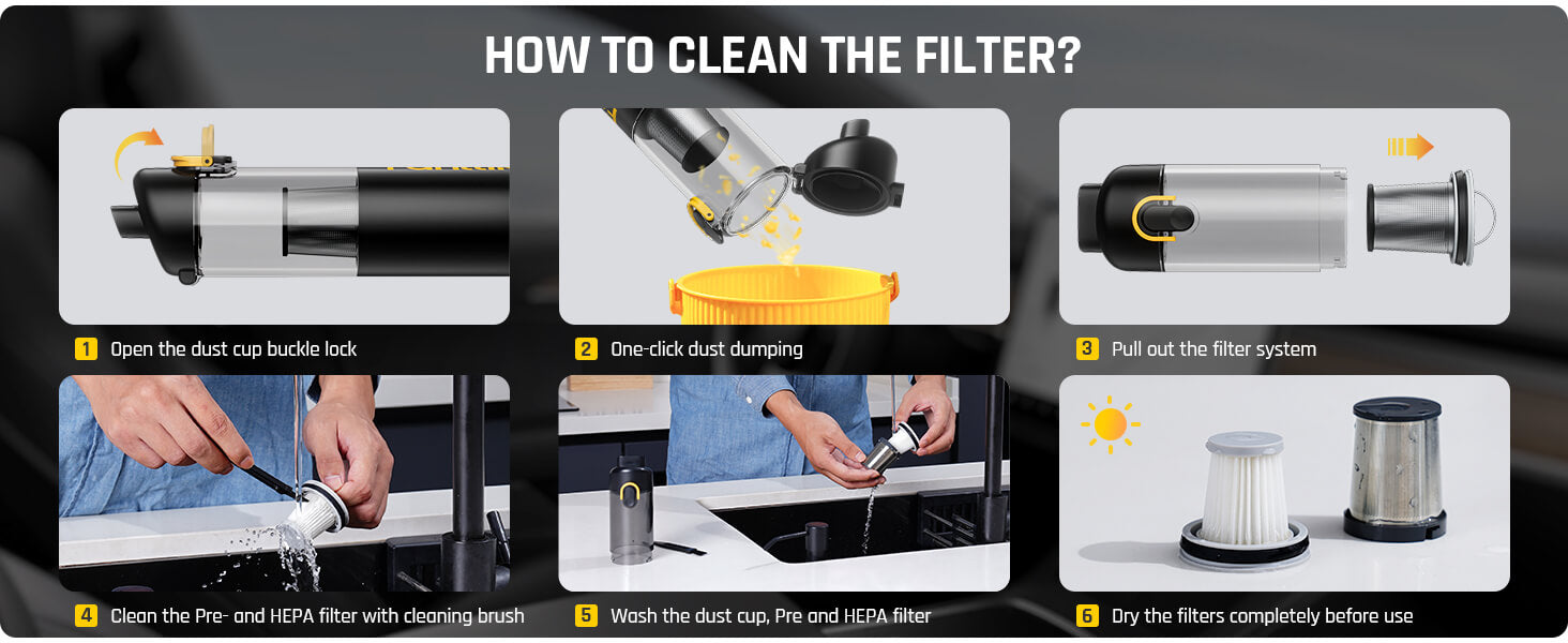 Fanttik V8 Mate Car Vacuum