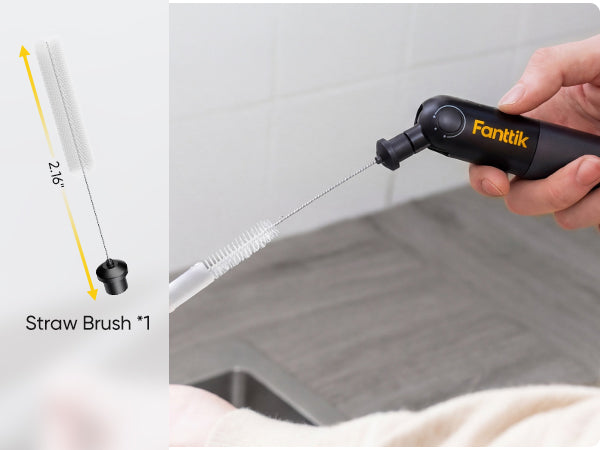 Fanttik Flip G10 Nano HomeCare Cordless Electric Spin Scrubber, 360° High-Torque Rotation, 2-Speed & 3-Angle, IPX7 Waterproof Cleaning Brush with 7 Brush Heads for Grout, Tiles, Sinks, Crevices