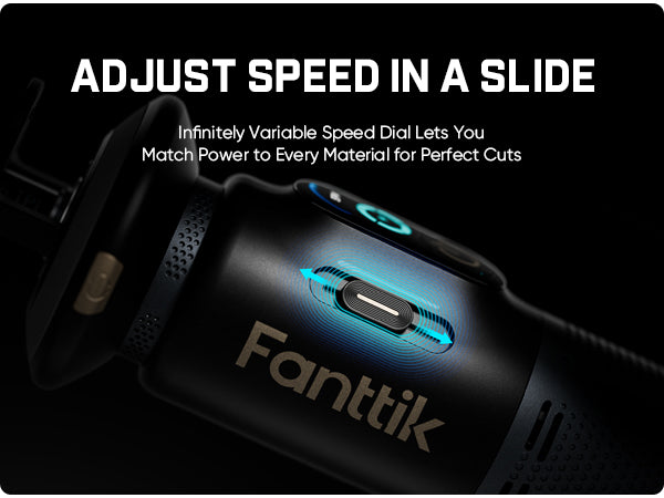 Fanttik R11 Pro Brushless Cordless Mini Reciprocating Saw, 0–2200 SPM Variable Speed, Type-C Fast Charging, Tool-Free Blade Change, 5-Blade Kit for Wood, Metal & PVC