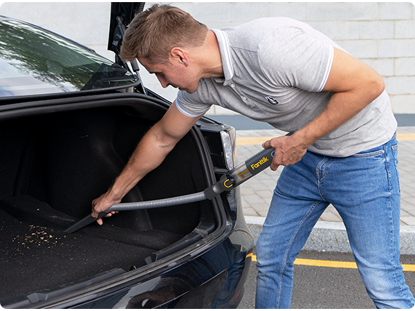 Fanttik Slim V8 Apex Car Vacuum, 19000PA High Power, 4 in 1 Portable Mini Vacuum, 2.5H Type-C Fast Charge, 40 Mins Runtime, RobustClean™ Handheld Vacuum for Car, Home, Keyboard Cleaning