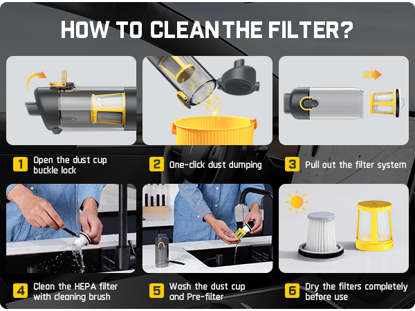 Fanttik Slim V8 Apex Car Vacuum, 19000PA High Power, 4 in 1 Portable Mini Vacuum, 2.5H Type-C Fast Charge, 40 Mins Runtime, RobustClean™ Handheld Vacuum for Car, Home, Keyboard Cleaning