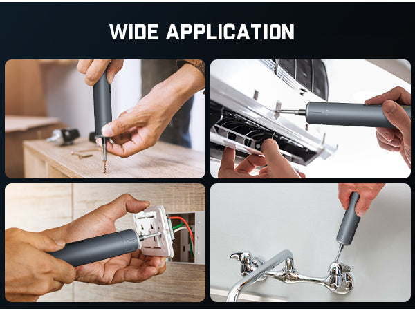 Fanttik NEX S1 Pro Cordless Power Screwdriver, Electric Screwdriver Set with 16 Bits