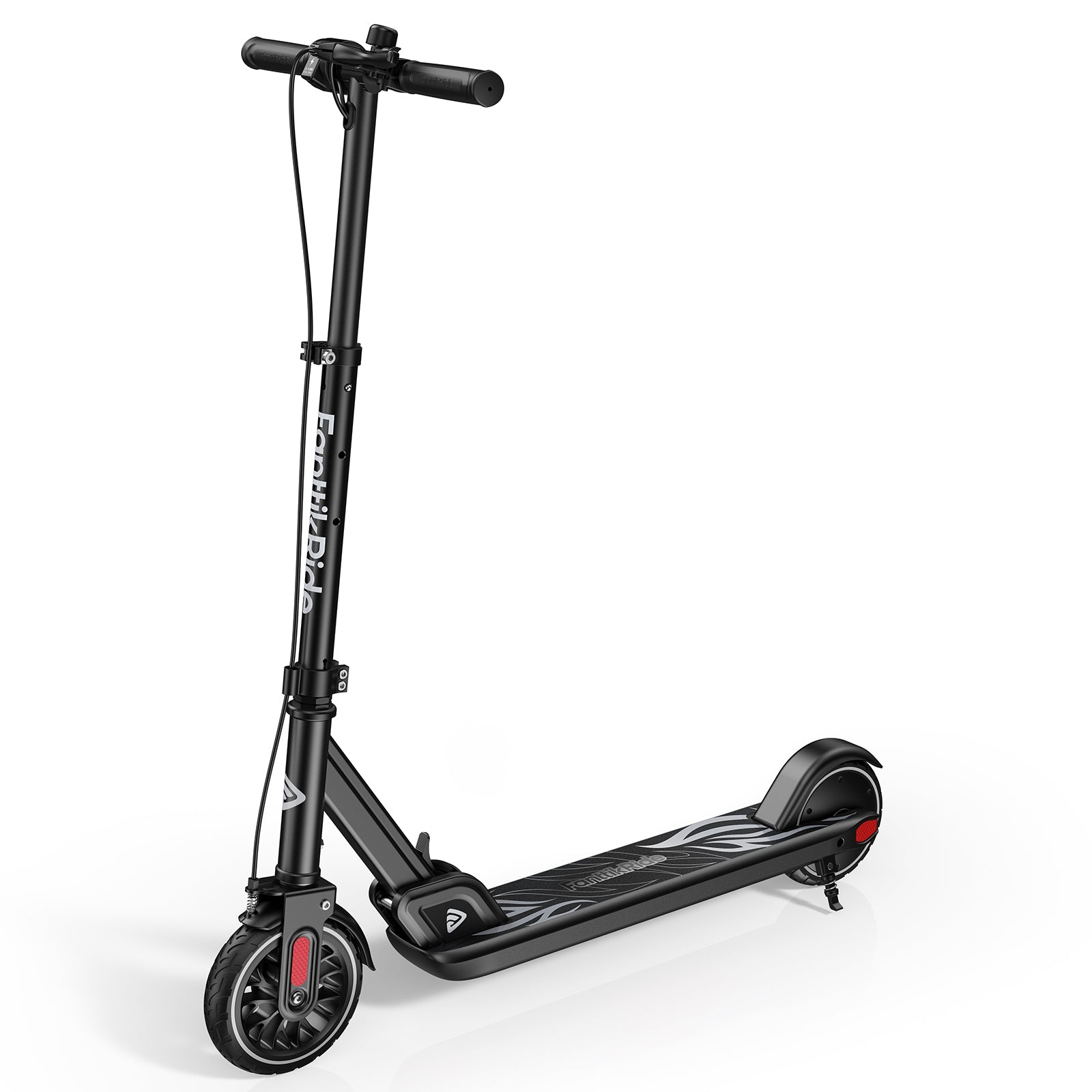 FanttikRide T9 Electric Scooter for Teenage Kids, 7/10/12 MPH, Visible Battery Level, Height Adjustable and Foldable, Electric Scooter for Kids 13+, The Best Gift for Kids