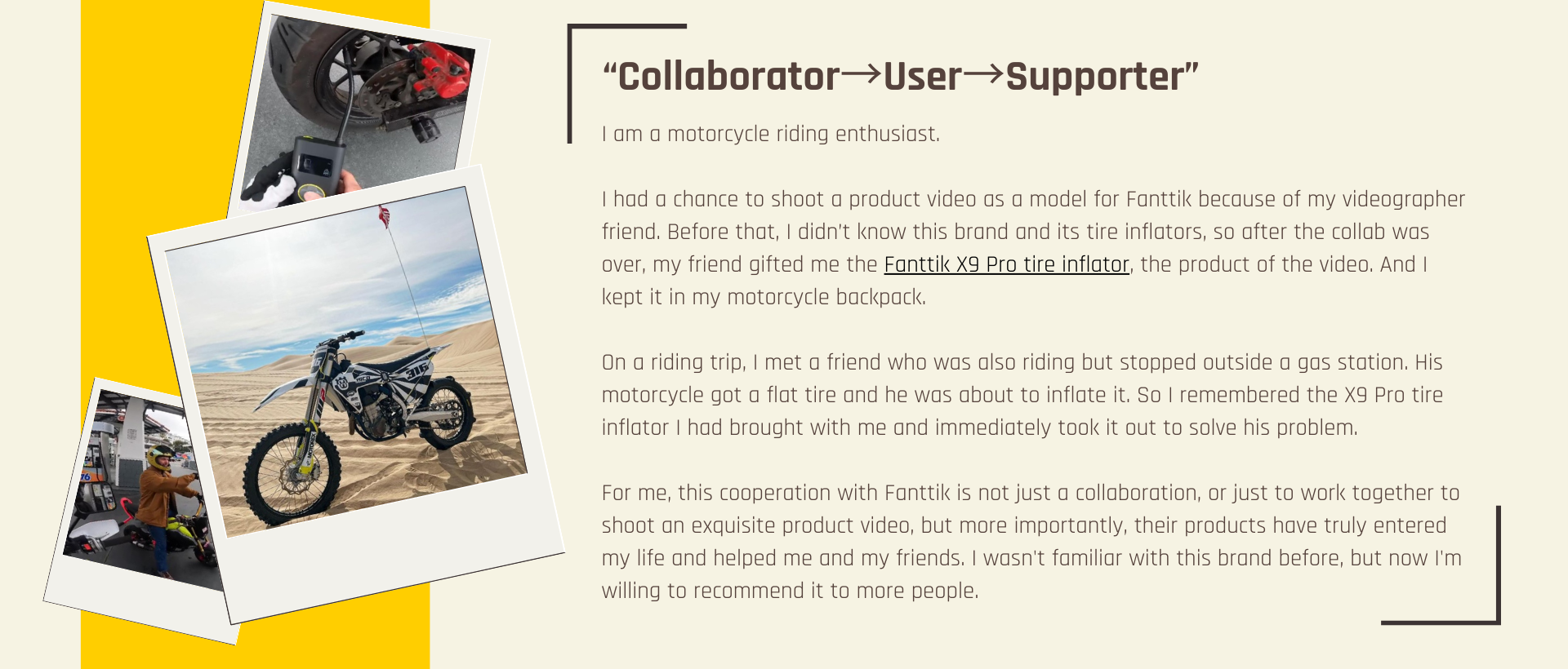 Customers Story with Fanttik