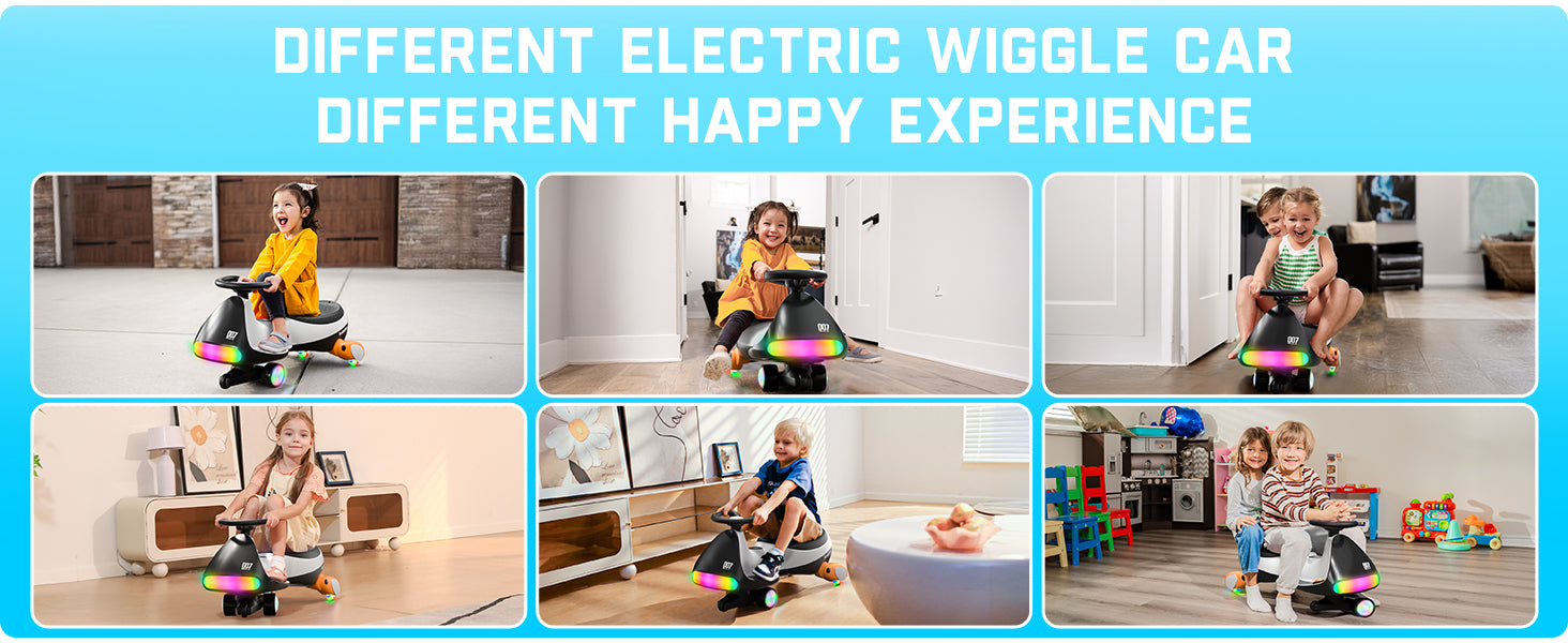 FanttikRide N7 Ultra 24V Electric Wiggle Car with Pedal