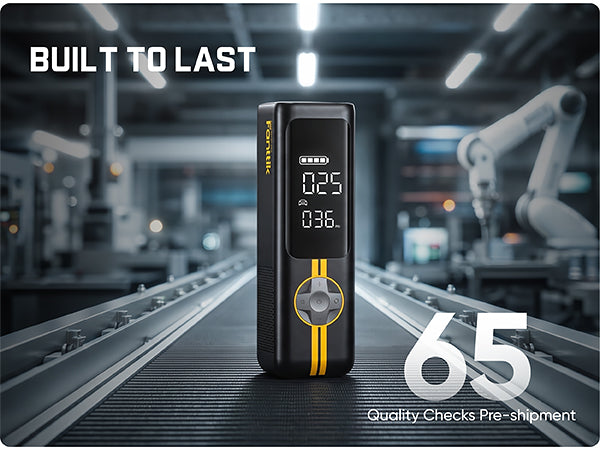 Every X8 Apex undergoes 65 rigorous tests before leaving the factory, covering everything from battery safety to machine performance, from inflation accuracy to 1.2-meter drop resistance