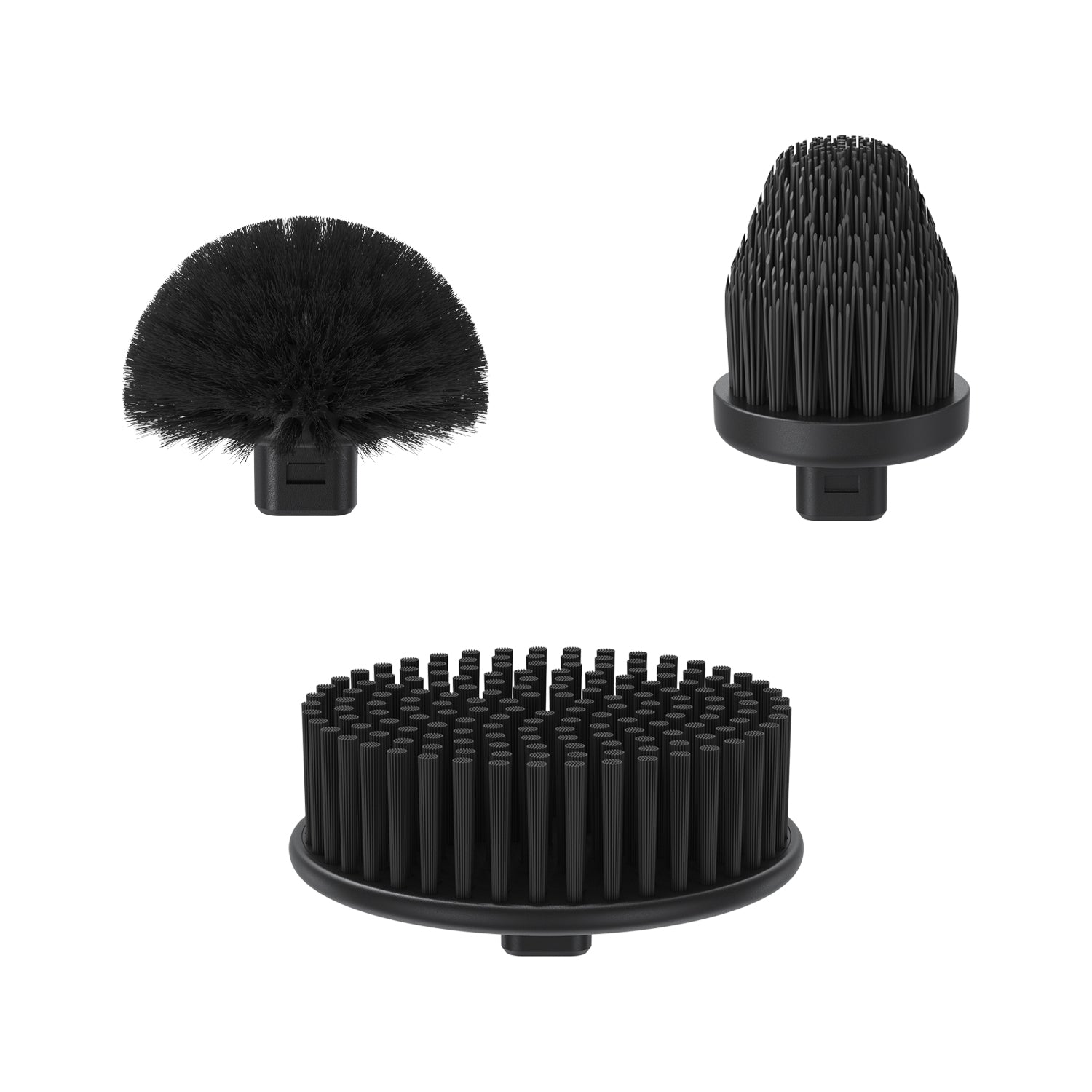 Fanttik 3-in-1 Brush Head Set, designed for deep cleaning in bathrooms, bathtubs, sinks, tile floors, grout lines, and more—perfect for tackling a variety of tough cleaning tasks