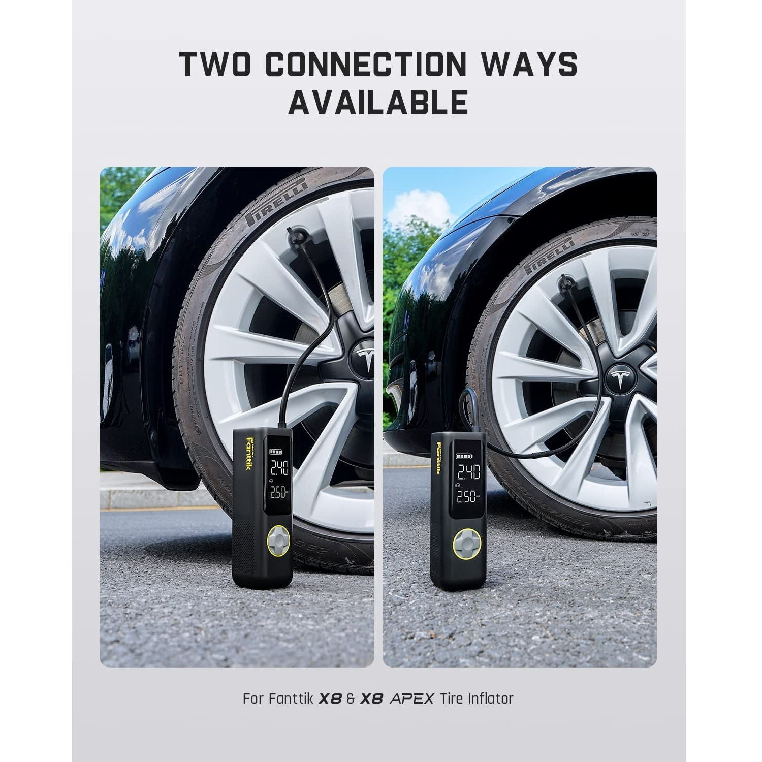 Suitable for Fanttik X8 & X8 APEX tire inflator