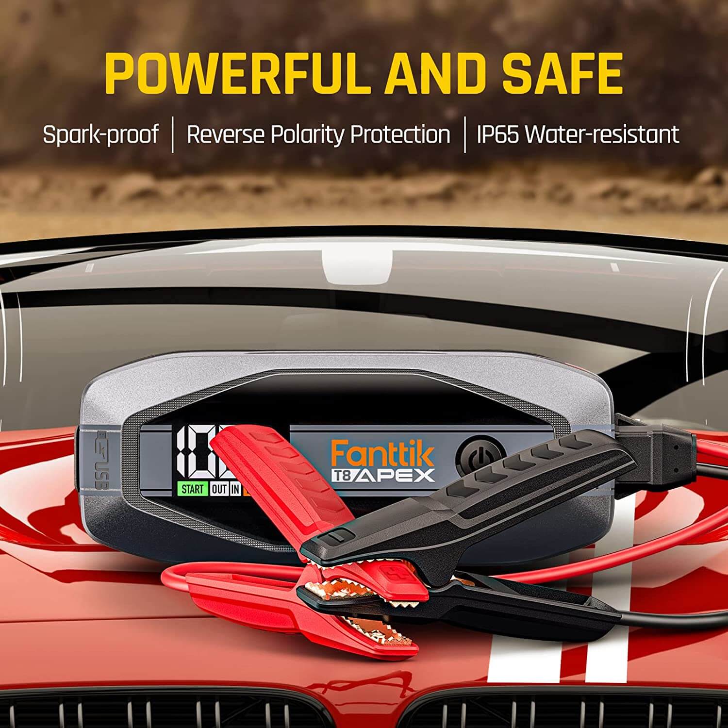 waterproof powerful jump starter,2000 amp jump starter