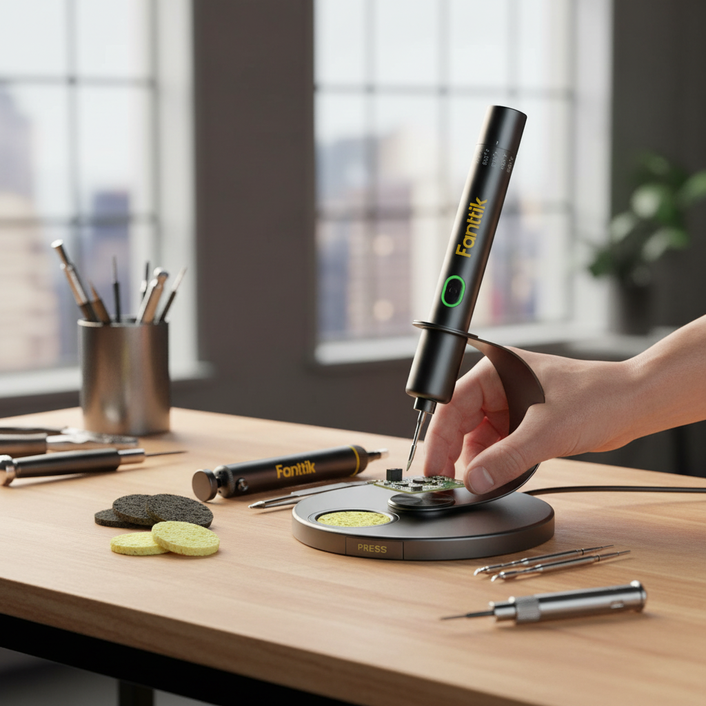 Evaluating Portable Soldering Irons for Desktop Electronics