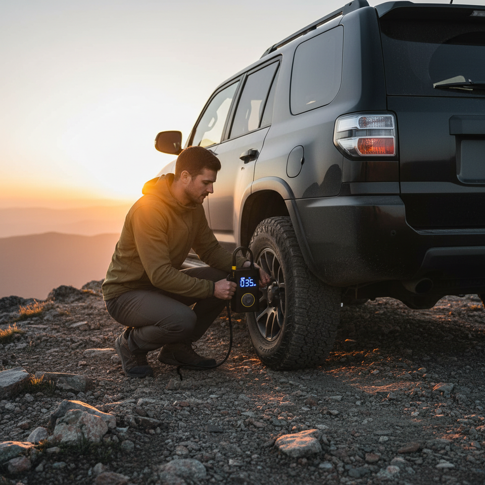 Best Practices for Tire Inflation in Remote, Off-Grid Areas