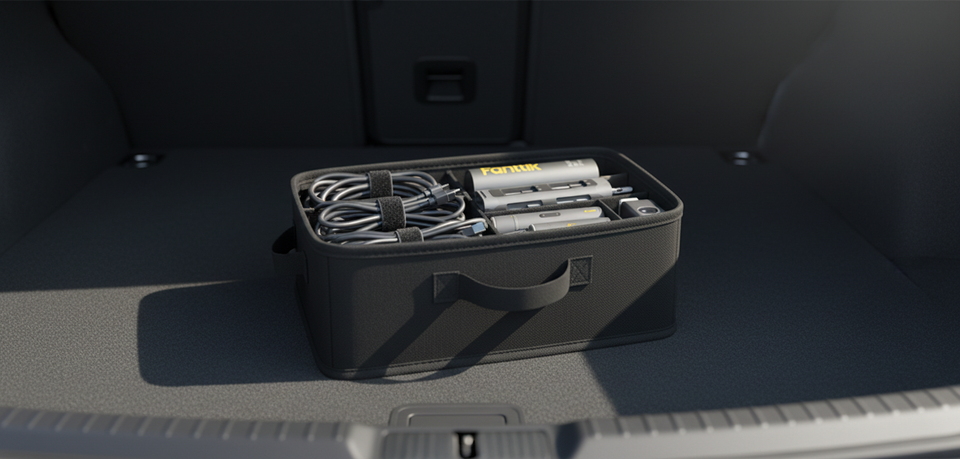 Cable Management: Prevent Tangles in Your Road Trip Tech Bin