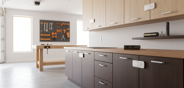 Upgrading Legacy Workshop Cabinets with Child-Proof Hardware