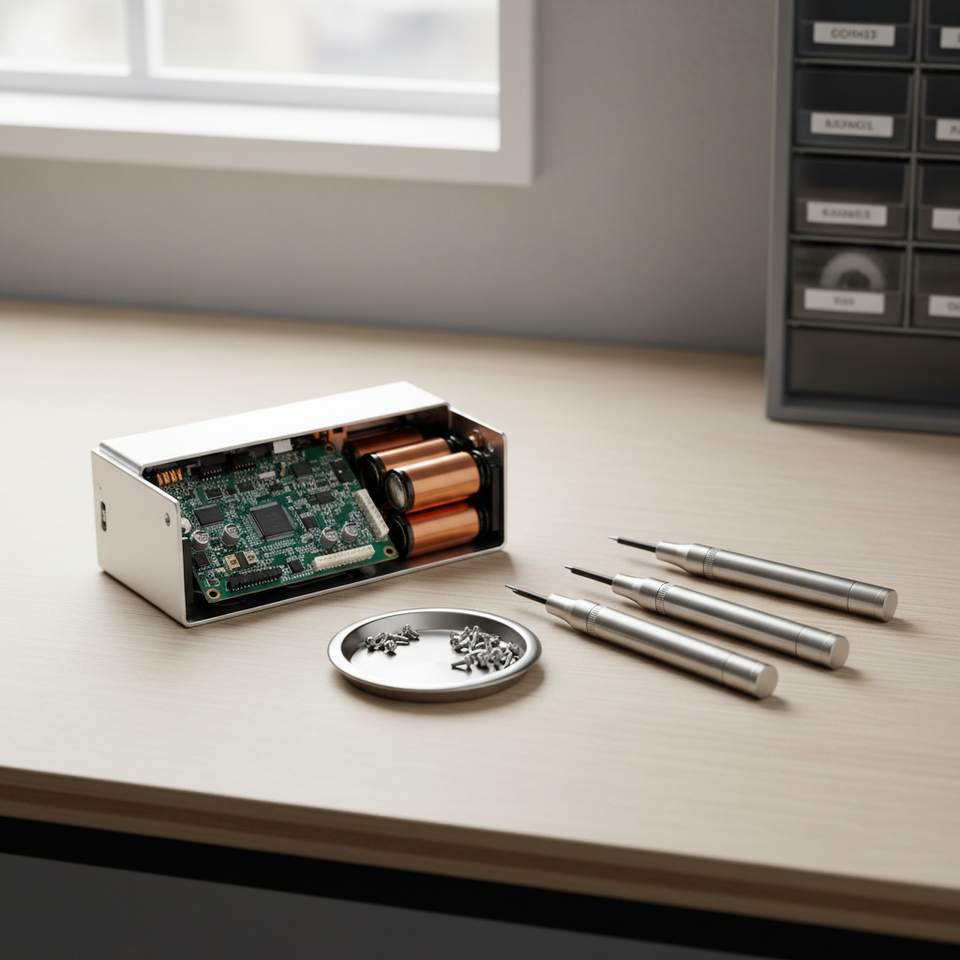 Maintaining Internal Fastener Tension in Portable Tool Batteries