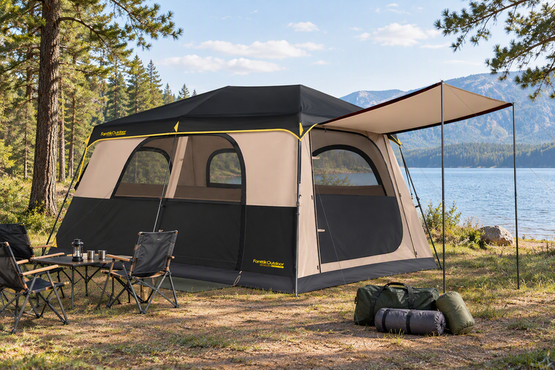 How to Choose a Large Family Camping Tent: Space, Layout, and Setup