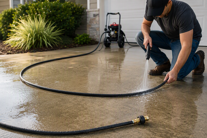 How to Clean and Maintain a Pressure Washer Hose to Prevent Kinking and Bursting