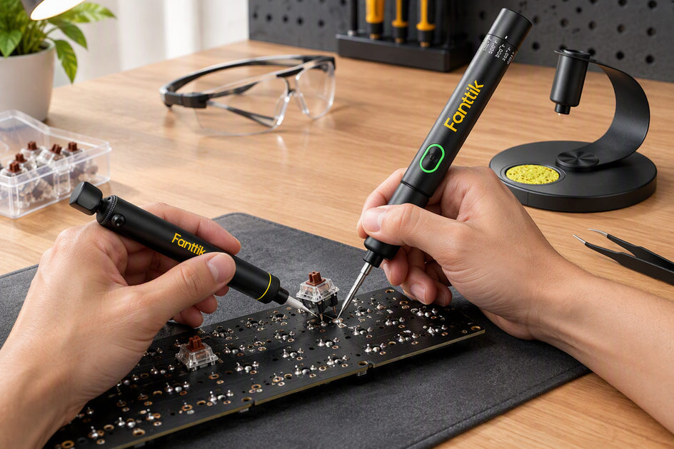 How to Desolder and Replace Mechanical Keyboard Switches