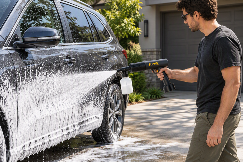 How to Use a Foam Cannon with a Pressure Washer: Soap Dilution and Technique