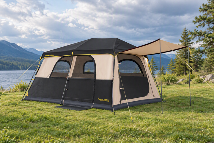Pop Up Camping Tent Wind Resistance: How to Stake and Guy Down Instant Frames in Gusts
