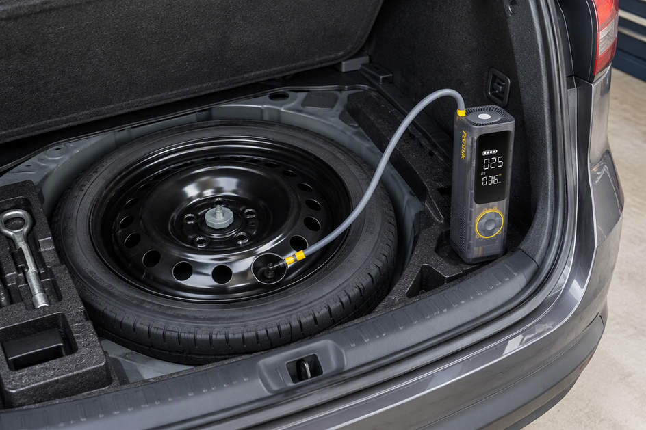 Spare Tire Pressure Maintenance: How to Check and Inflate Space-Saver Donut Tires