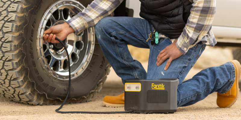 Winter Morning Logistics: Safely Using Portable Inflators in Snow