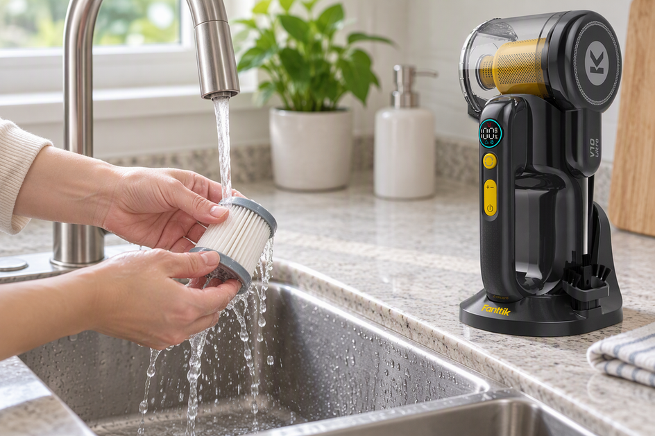 How to Clean a Handheld-Vacuum Filter Without Damaging It