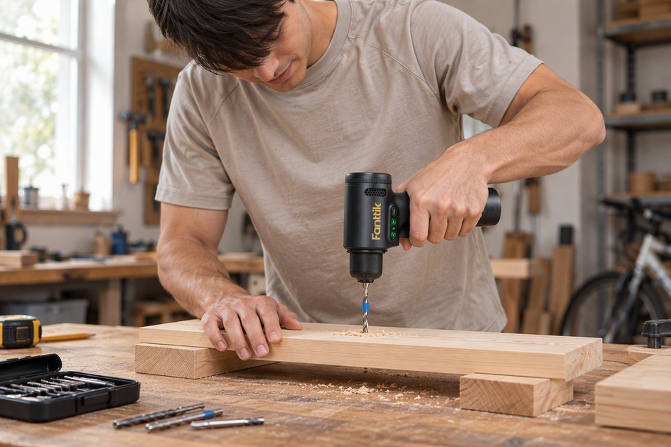 How to Control Drilling Depth With a Handheld Power Drill
