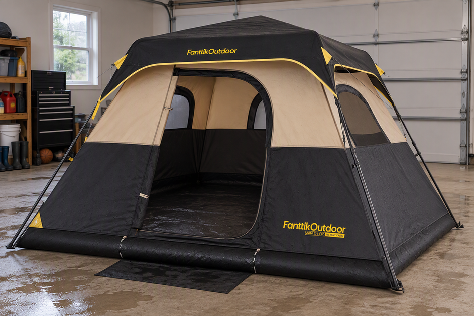 How to Dry a Tent Indoors After a Wet Camping Trip