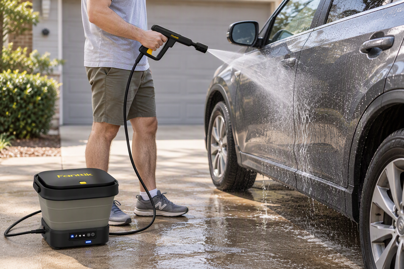 How to Plan a Portable Pressure-Washer Job When Water Is Limited