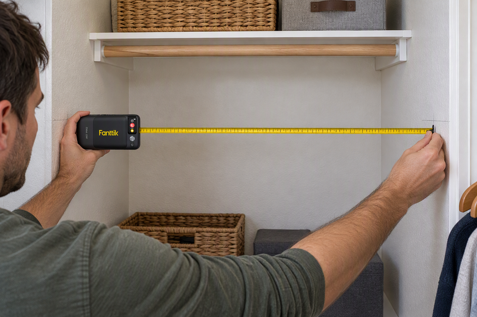 How to Measure a Closet for Shelves When the Walls Are Uneven