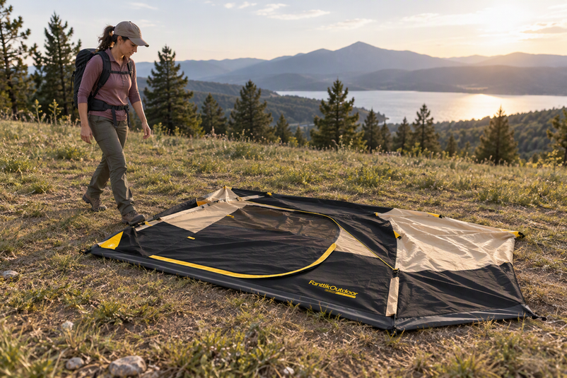 How to Pitch a Tent on Uneven Ground