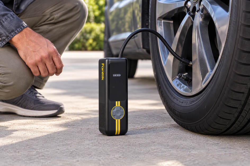 Can You Use a Portable Tire Inflator With the Car Engine Off?