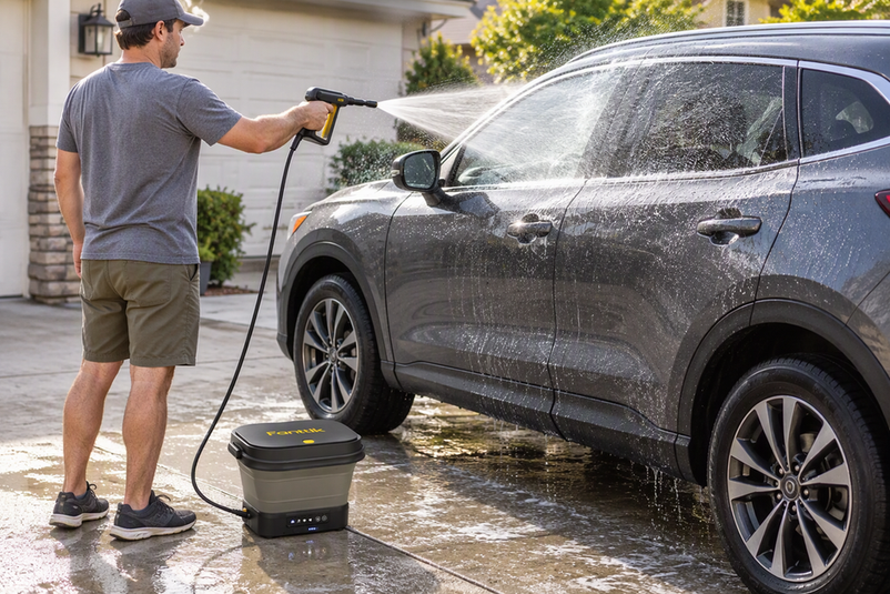 How to Pressure Wash a Car Without Overdoing It on Trim