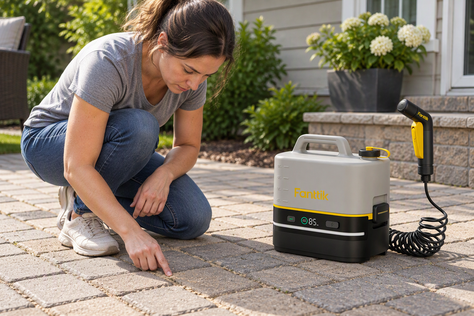 Can a Pressure Washer Clean Pavers Without Removing Joint Sand?